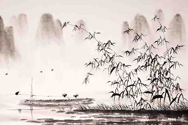 中国水墨山水画
